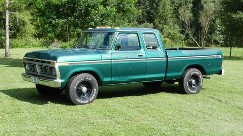 1977 ford f250 super cab short bed trailer special ranger