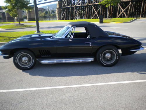 1967 corvette roadster big block 2 tops