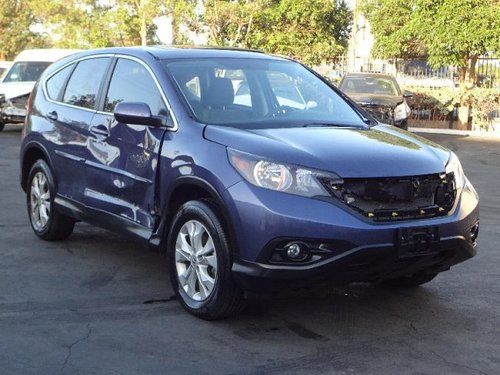 2012 honda cr-v ex 4wd damaged salvage runs! cooling good economical wont last!!