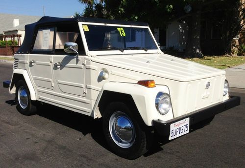 1973 volkswagen thing base 1.6l