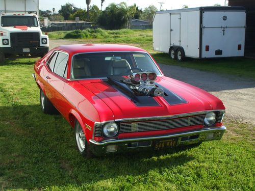 1970 chevrolet nova pro street high performance