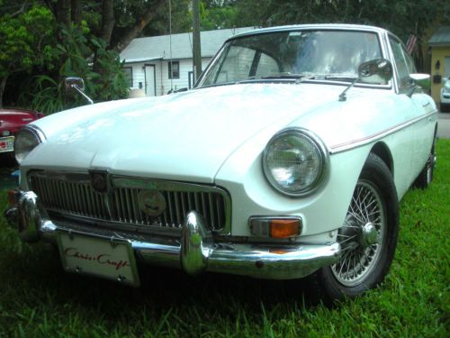 MGB GT 1967 Very Nice Condition Period Correct 44K Miles A/C Documents Classic, image 20