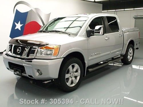 2010 nissan titan 4x4 se crew nav htd seats dvd 20s 18k texas direct auto