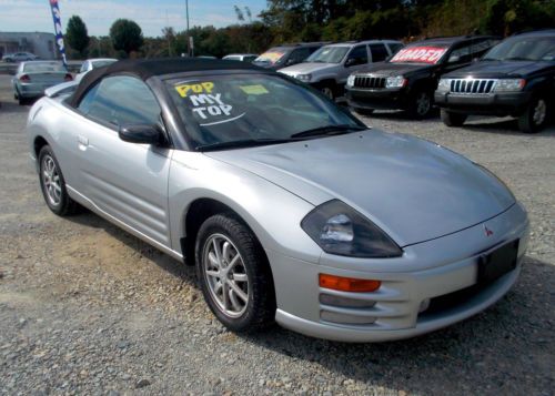 2001 mitsubishi eclipse spyder gs convertible 2-door 2.4l