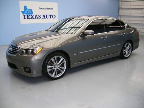 We finance!!!  2008 infiniti m35 s sport roof auto pstart keyless 6cd xenon!!!