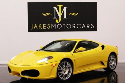 2007 ferrari f430 coupe f1, yellow/black, highly optioned, 12k miles, pristine!!