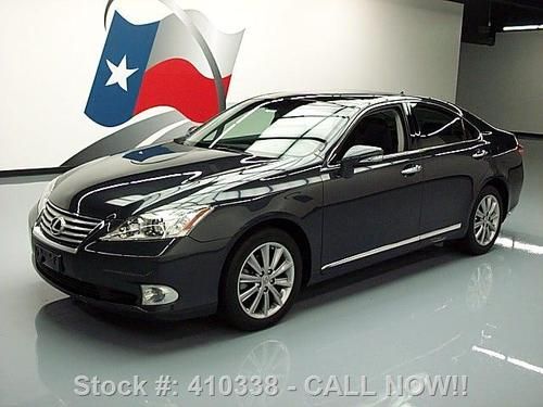 2010 lexus es 350 ultra-lux pano roof nav rear cam 44k texas direct auto