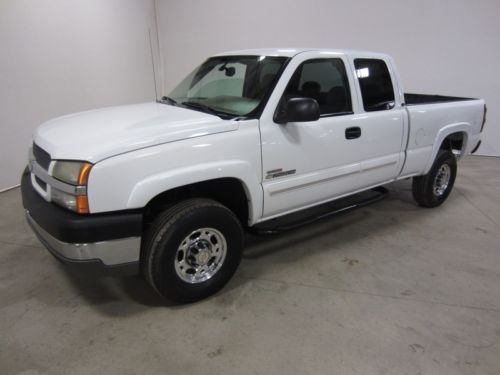 04 chevrolet silverado 2500 hd duramax diesel 6.6l ext cab short bed 80+ pics