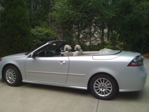 2008 saab 9-3 2.0t convertible 2-door 2.0l