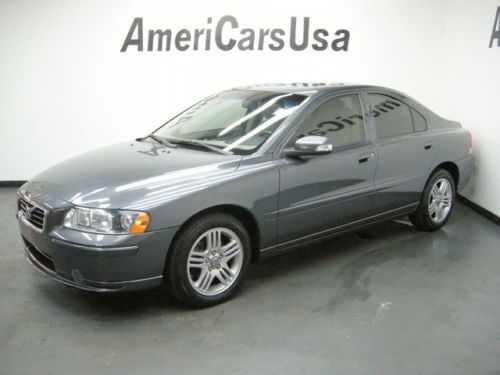 2008 s60 leather sunroof carfax certified one florida owner super clean low mi