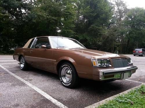 1985 buick regal coupe 231 v6 second owner very clean car fun cruiser