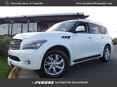 2011 infiniti qx56 awd*7-pass*dvd*nav*camera*50k mls*extra clean*in va
