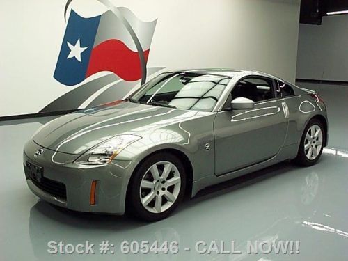 2005 nissan 350z enthusiast auto spoiler xenons 64k mi texas direct auto