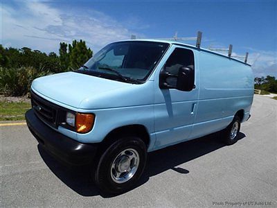 07  e-250 cargo work clean carfax 106k miles florida van  financing shipping