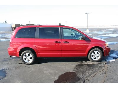 2008 grand caravan handicap accessible wheelchair van rear entry manual ramp