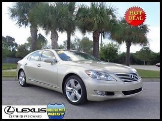 Lexus certified 2012 ls 460 navigation/comfort package &amp; more +1.9% apr