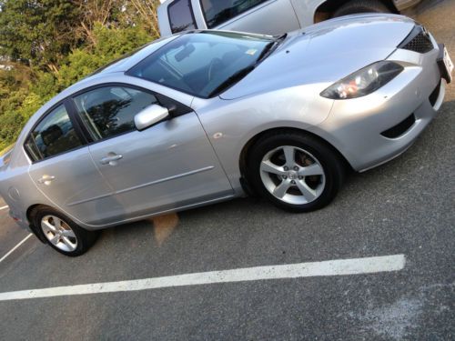 Silver 2005 mazda3