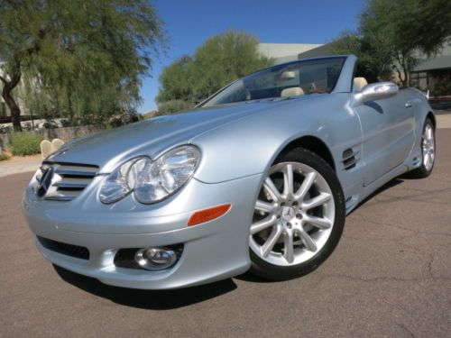 Low 47k miles heated seats wood whl $98k orig msrp rare color sl500 08 09 06 05