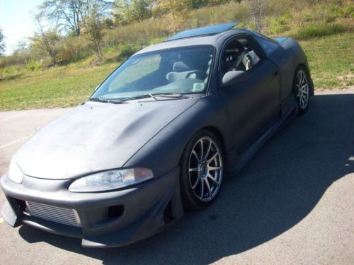 1995 mitsubishi eclipse gst 4g63 turbo import tuner 2g dsm project car 107k mi