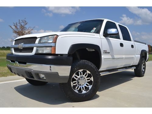 2004 chevrolet silverado 2500hd crew cab diesel ls 4x4 new tires/wheels