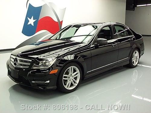 2013 mercedes-benz c250 sport turbo sunroof only 12k mi texas direct auto