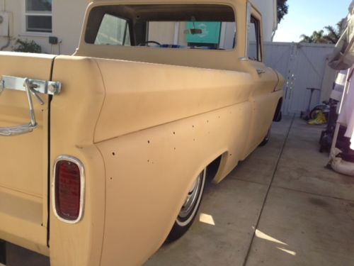 1966 chevy c10 shortbed big window w/original a/c cab pickup truck
