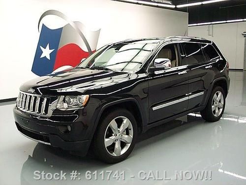 2011 jeep grand cherokee overland hemi nav dvd 20&#039;s 50k texas direct auto