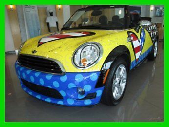 11 manual:6-speed 1.6l i4 convertible *romero britto original custom painting