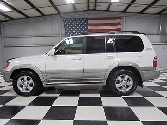 White 2 owner low miles new tires leather sunroof tv dvd loaded financing clean