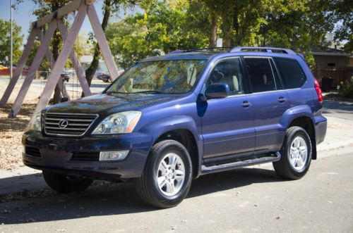 2004 lexus gx 470, navigation, dvd, 3rd row seat!