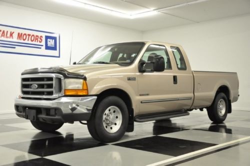 99 2wd 4x2 7.3l powerstroke diesel extended super duty xlt truck 1 ownr 00 01 02