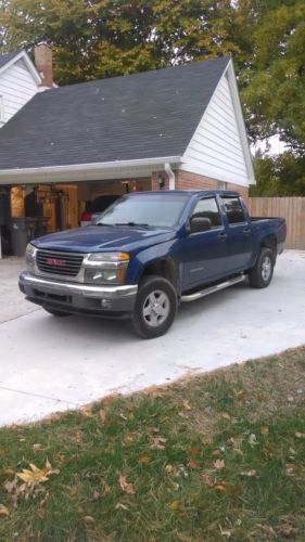 2005 gmc canyon sle crew cab 4x4 94,000 mi