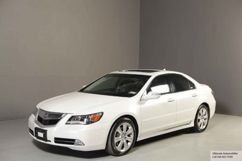 2009 acura rl tech awd nav sunroof leather xenons heat/cool seats wood rearcam !