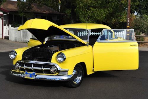 Restored 1953 Bel Air 350/350 Ford 9" PS PDB Camaro Clip Tilt Brand New Paint, image 4