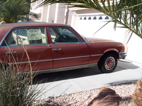 1973 Mercedes 450SEL, 4dr, NOT diesel gasoline, US $1,800.00, image 4