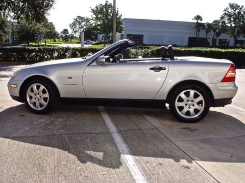 1998 Mercedes Benz SLK230  Supercharger Kompressor Convertible 99 Clean Carfax, image 2