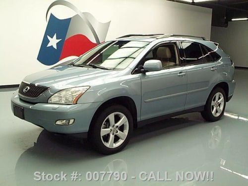 2007 lexus rx350 3.5l v6 heated leather sunroof 55k mi texas direct auto