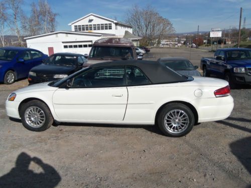 2004 chrysler sebring touring convertible 2-door 2.7l