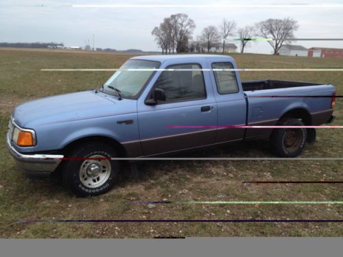 1997 ford ranger extended cab short bed 2wd 4.0 automatic aluminum wheels