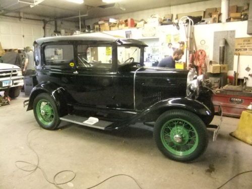 1931 ford model a 2 door sedan rust free estate car stored since 1994 runs drive
