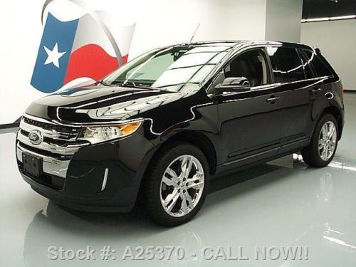 2012 ford edge ltd awd pano sunroof nav rear cam 36k mi texas direct auto