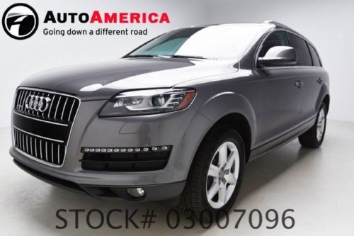 33k low miles 1 one owner 2010 audi q7 premium plus awd nav leather pano