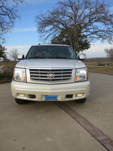 2004 cadillac escalade one owner texas truck new transmission awd luxury suv