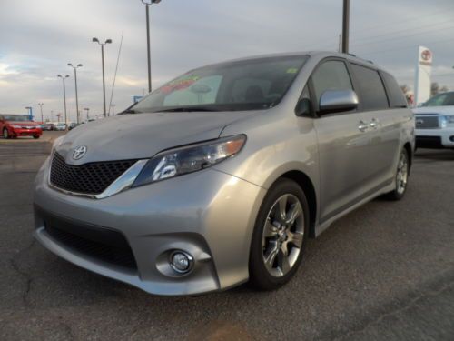 Demo sale 2013 toyota sienna se hard loaded rear entertainment, navigation