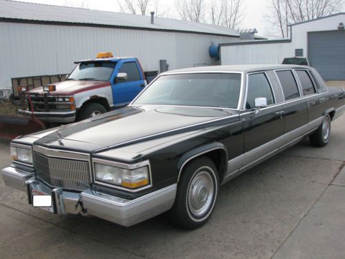 1991 cadillac brougham limosine