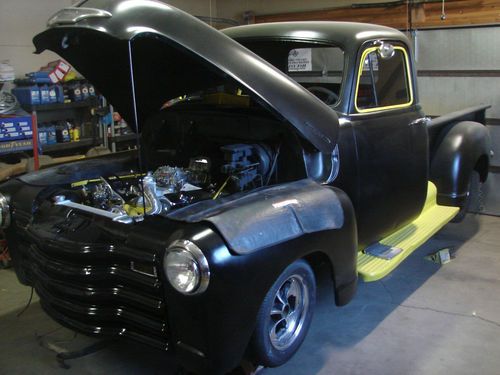 1955 chevrolet pickup, 1st gen, custom rat rod, custom truck, in progress, new
