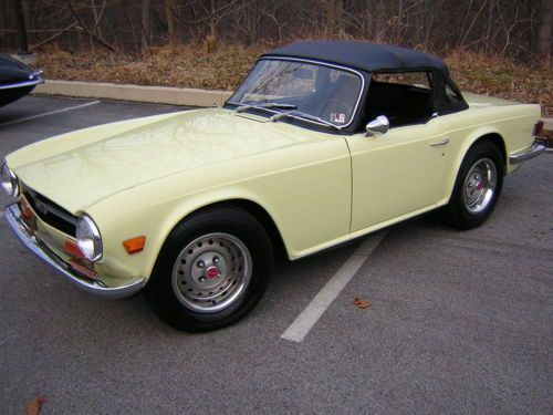 1971 triumph tr6 gorgeous original car