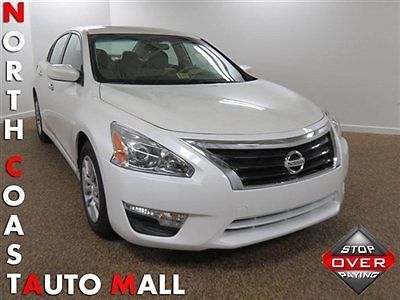 2013(13)altima fact w-ty only 4k white/beige keyless phone start cruise mp3 save
