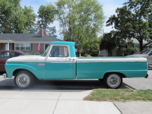 1965 f100 original paint survivor pick up with 48k miles!!!