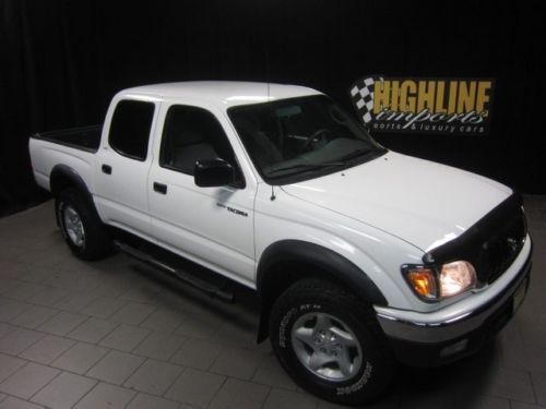 2002 toyota tacoma v6 crew cab, 190hp 3.4l super clean truck, clear carfax